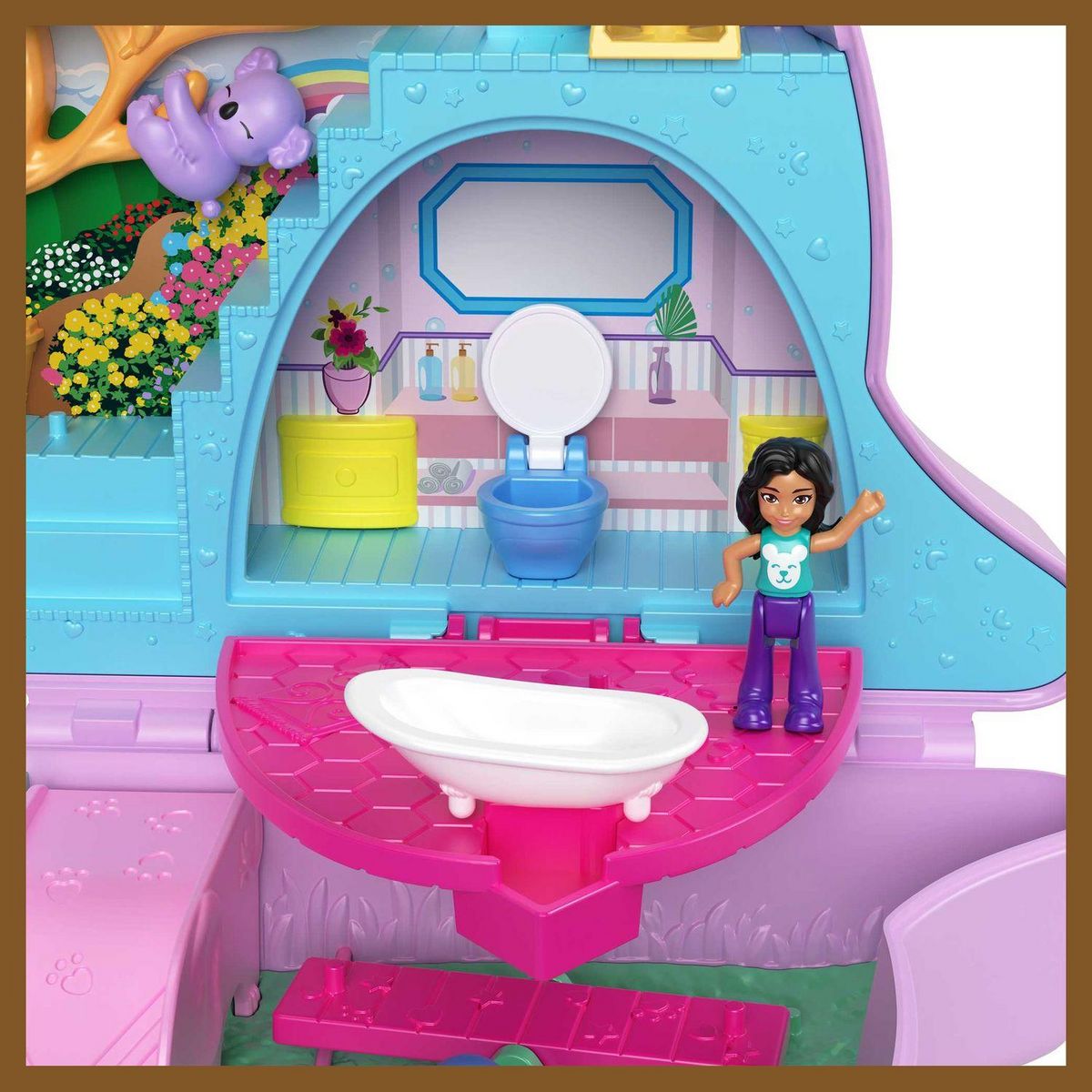 POLLY POCKET Sac surprise famille kangourou Polly Pocket 