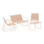 Voir la diapositive 1 : Paris Prix Salon de Jardin 4 Places  Scopello  110cm Beige