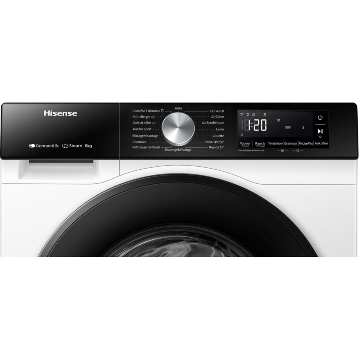 Hisense Lave linge hublot WF3S8043BW3