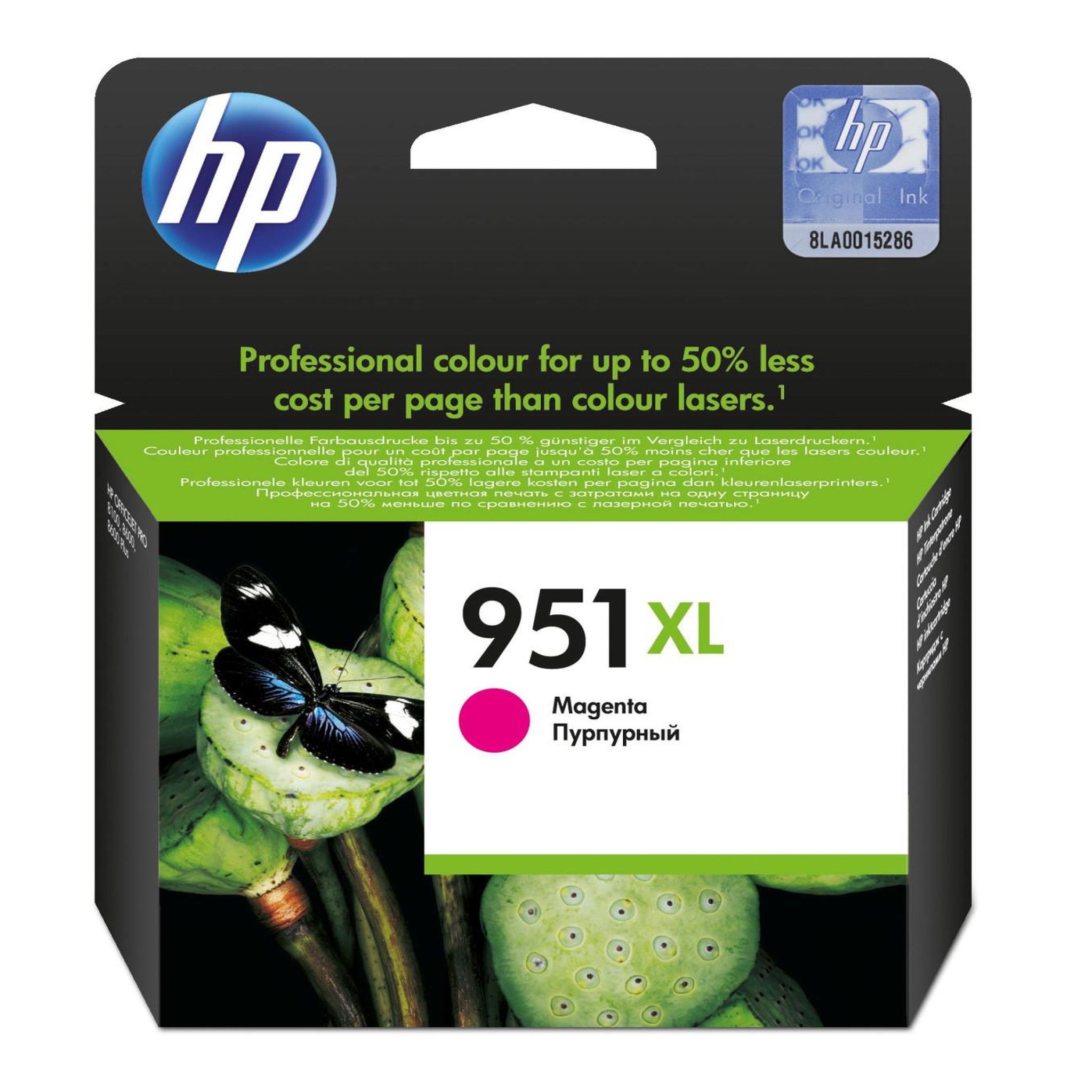 Voir la diapositive 2 : HP Cartouche d'encre HP 951XL Magenta