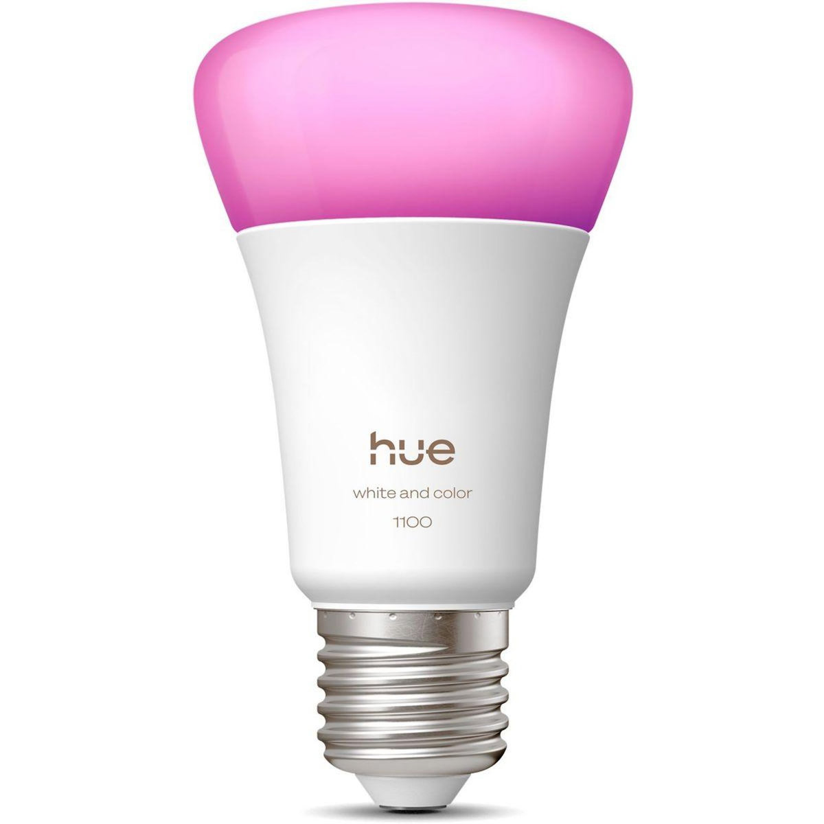 PHILIPS HUE Ampoule LED connectée E27 White&Color Ambiance 75W
