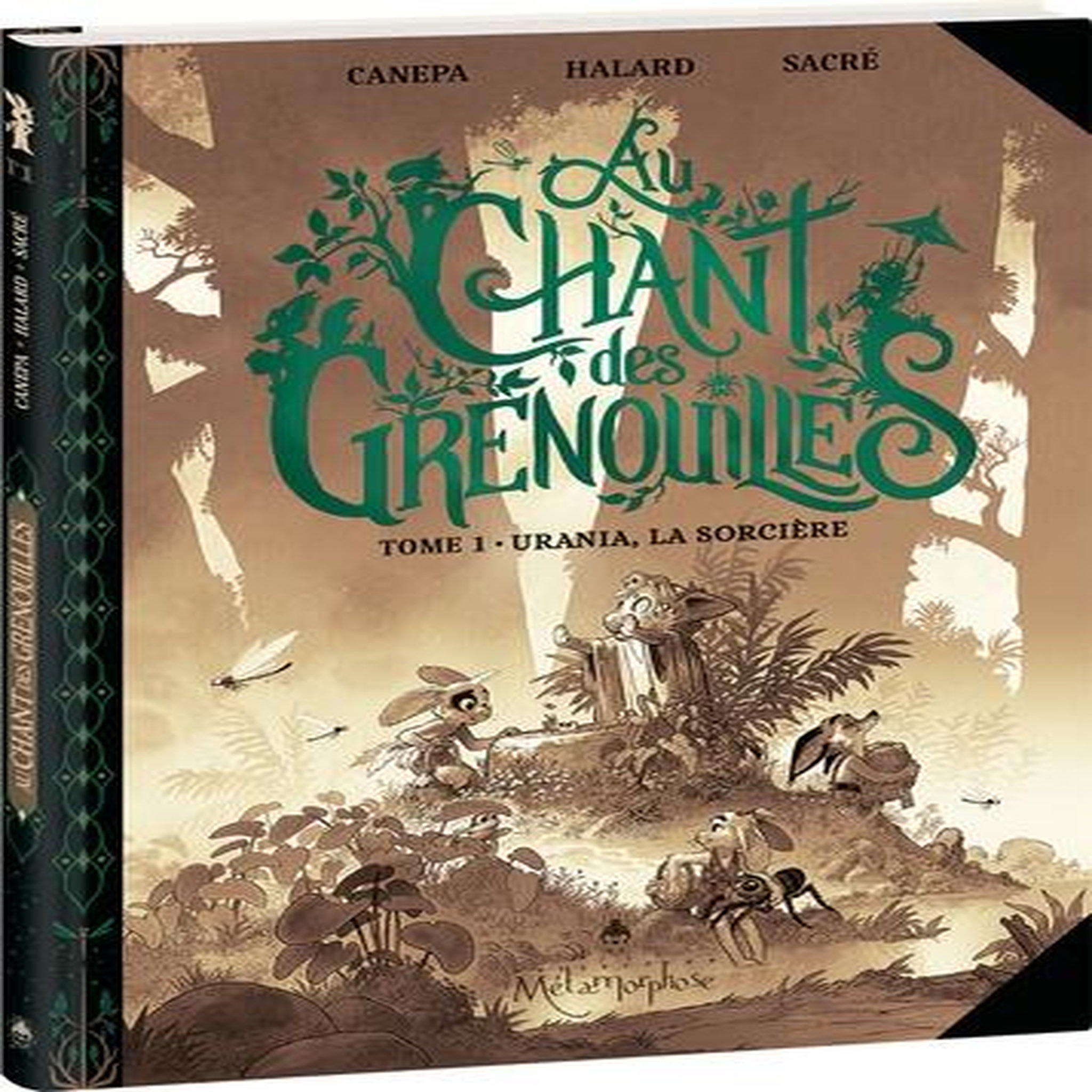 AU CHANT DES GRENOUILLES TOME 1 : URANIA, LA SORCIERE, Canepa Barbara