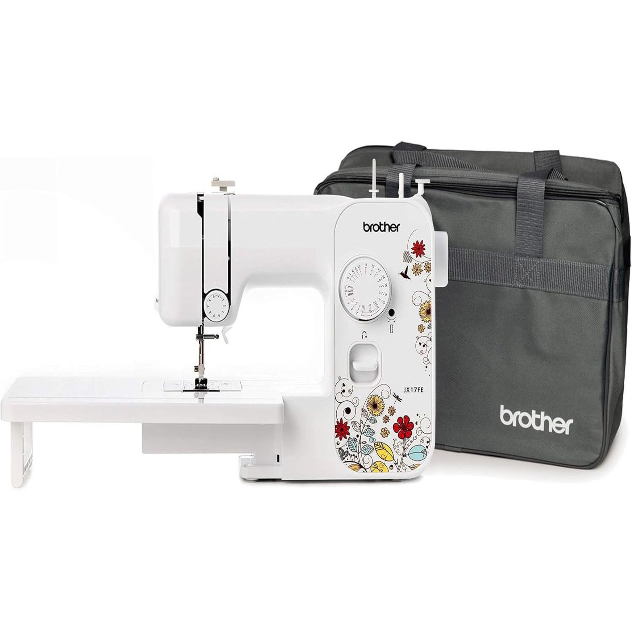 Brother Brother jx17fe machine à coudre avec table d'extension et sac