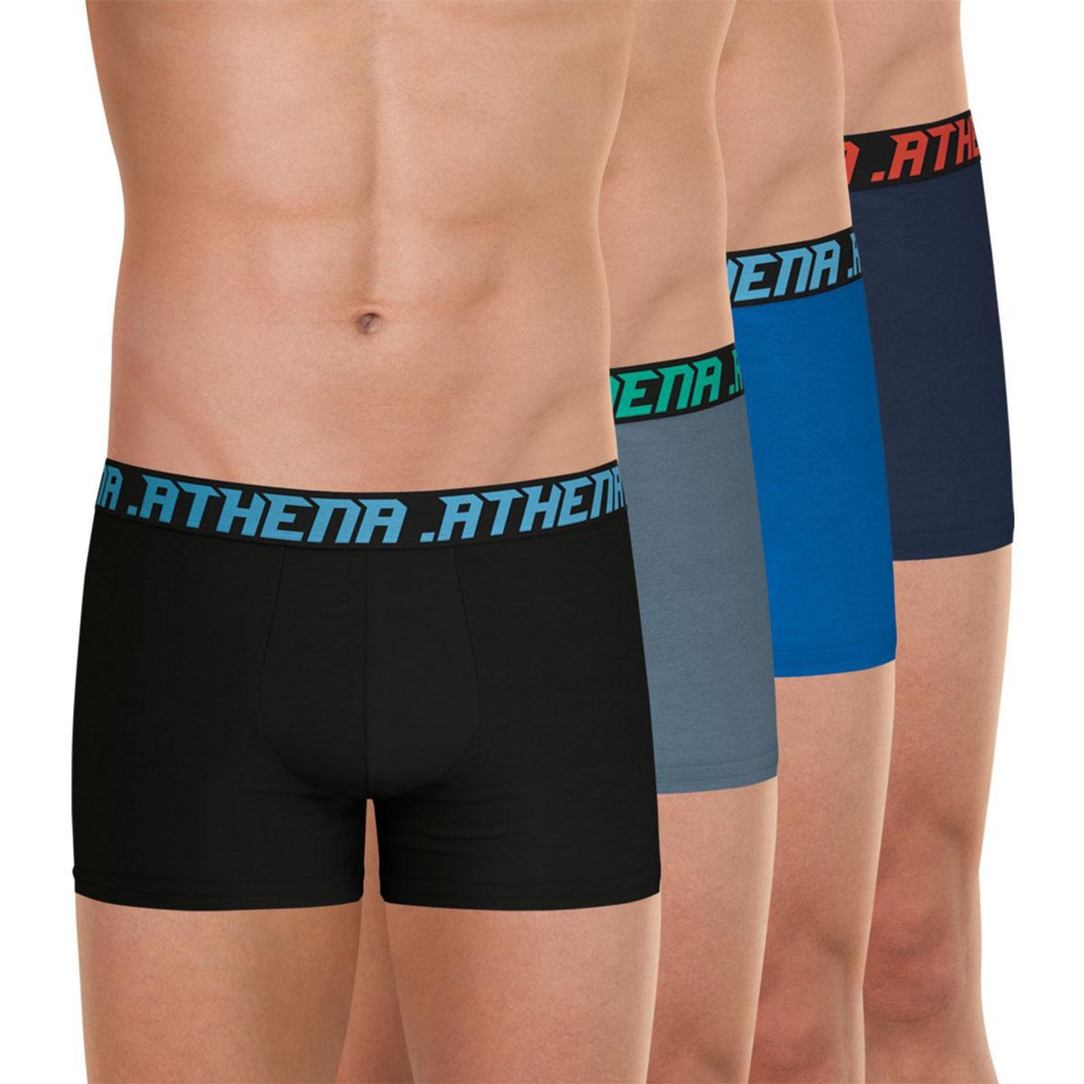 Athena Lot de 4 boxers homme My Petit Prix