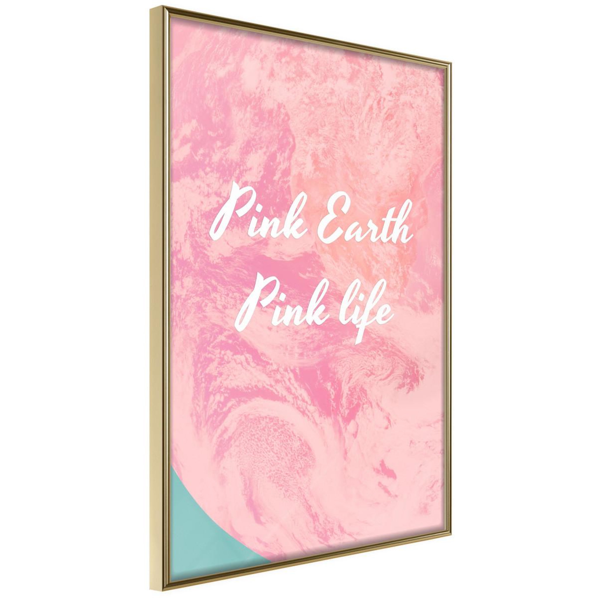 Voir la diapositive 1 : Paris Prix Affiche murale encadrée  pink life