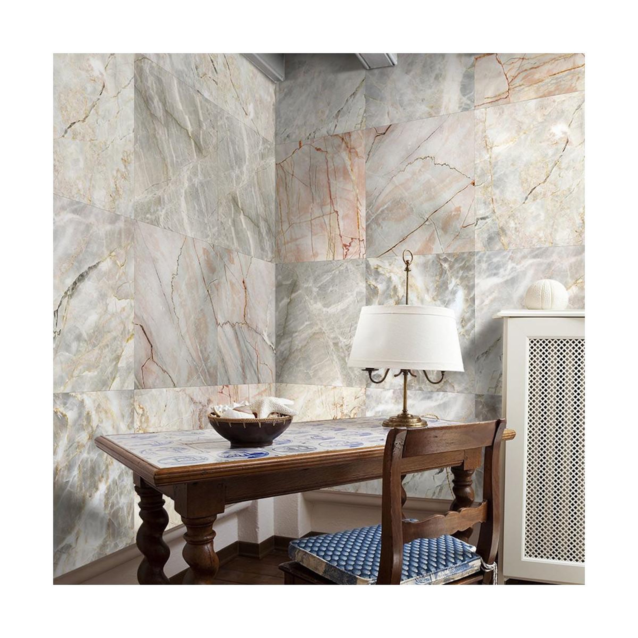 Paris Prix Papier peint  marble puzzle  50x1000cm