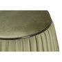 Voir la diapositive 4 : Paris Prix Pouf Rond Design  Doric  53cm Vert & Gris