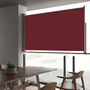 Voir la diapositive 1 : VIDAXL Auvent lateral retractable de patio 140 x 300 cm Rouge