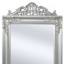Voir la diapositive 2 : VIDAXL Miroir sur pied Style baroque 160x40 cm Argente