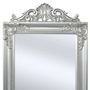 Voir la diapositive 2 : VIDAXL Miroir sur pied Style baroque 160x40 cm Argente