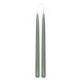 Voir la diapositive 1 : ATMOSPHERA Lot de 2 Bougies Bâton  Hugo  30cm Vert Céladon