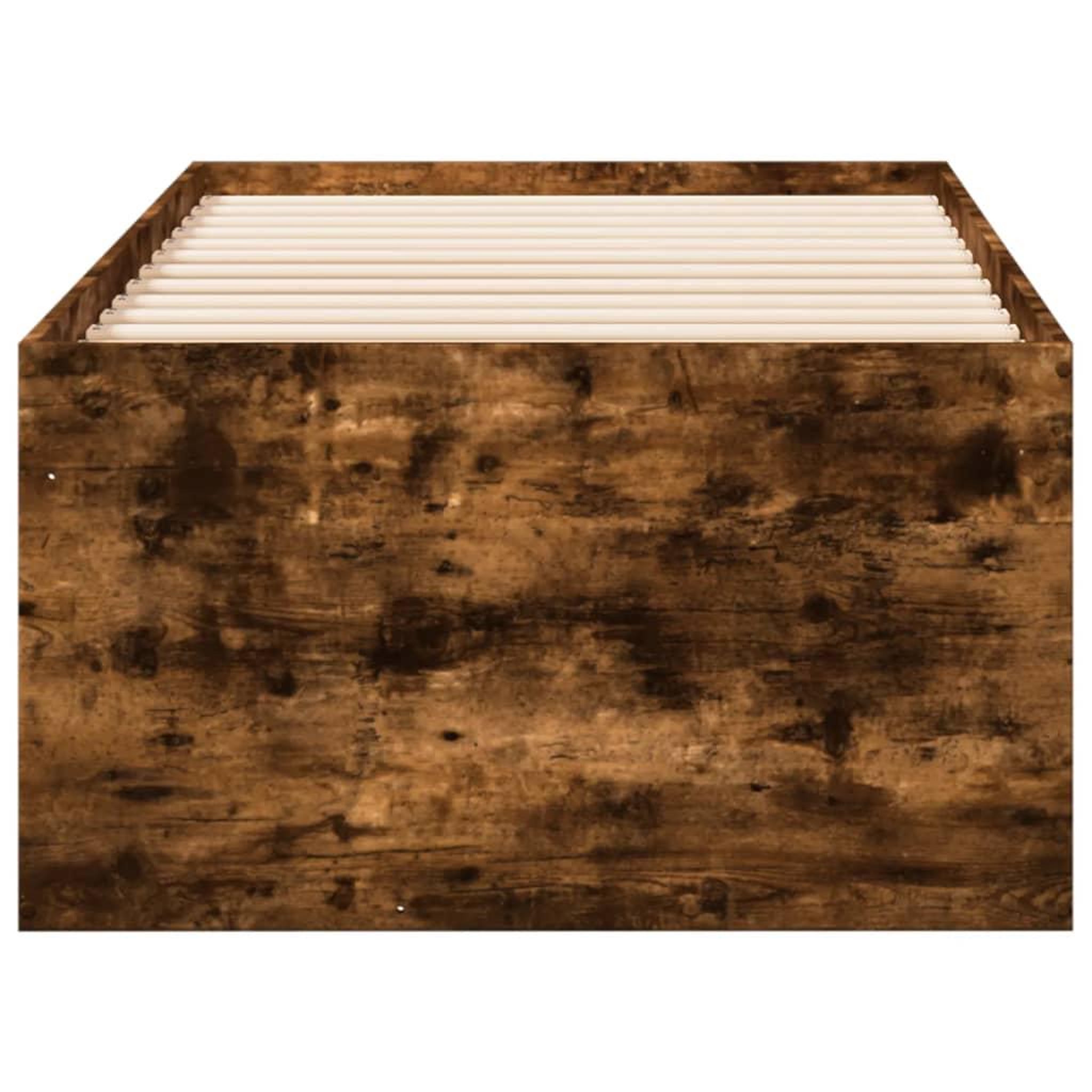 Voir la diapositive 5 : VIDAXL Lit de jour avec tiroirs sans matelas chene fume 75x190 cm