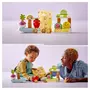 LEGO DUPLO 10983 - Le marché bio, Jeu sur la Nourriture, Fruits et Légumes, Apprentissage des Chiffres, Jouets Éducatifs à Empiler, Enfants