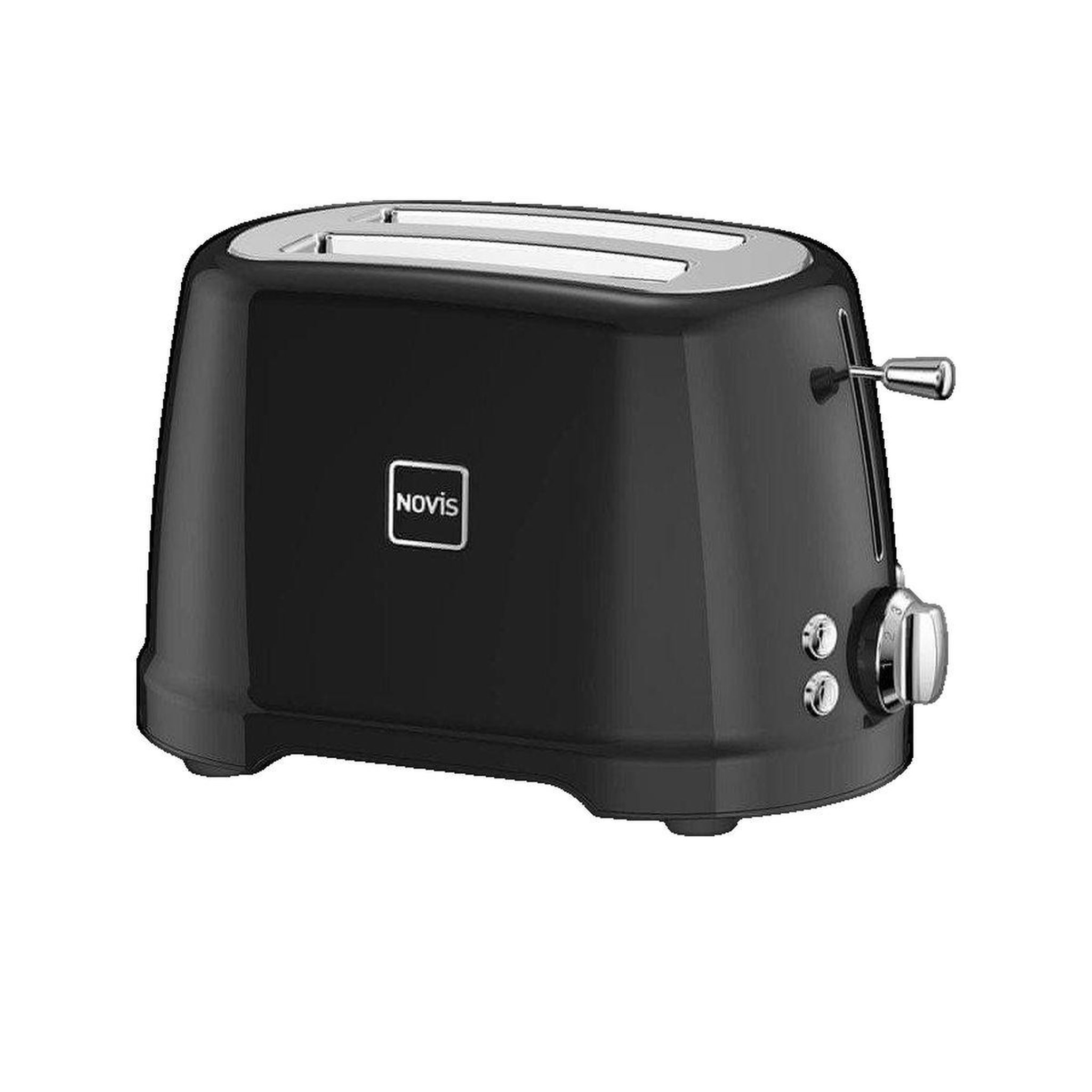 Voir la diapositive 2 : Novifit Grille pain Novis T2 inox noir