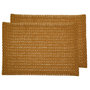 Voir la diapositive 1 : HABITABLE Lot de 2 sets de tables rectangles en jute TORSA