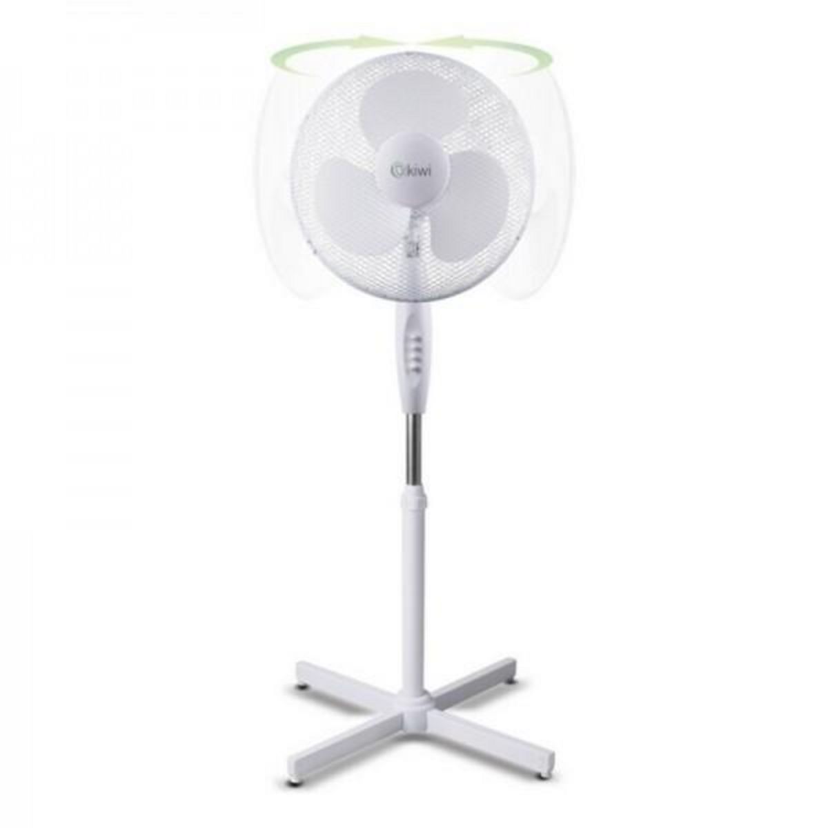 Kiwi Ventilateur sur Pied Kiwi Blanc 45 W (Ø 40 cm)
