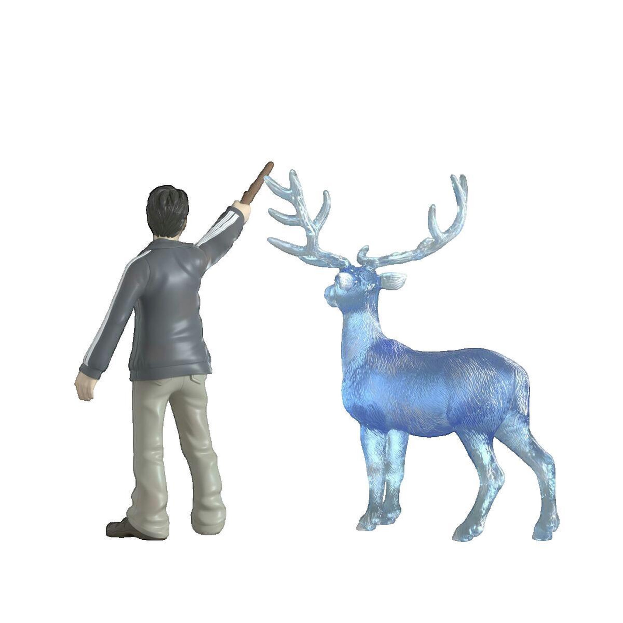 Voir la diapositive 2 : Schleich SCHLEICH- Harry et son Patronus- 42680- Gamme Harry Potter