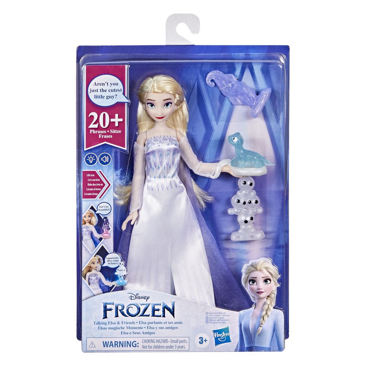 HASBRO Disney La Reine des neiges 2 - Elsa parlante et ses amis