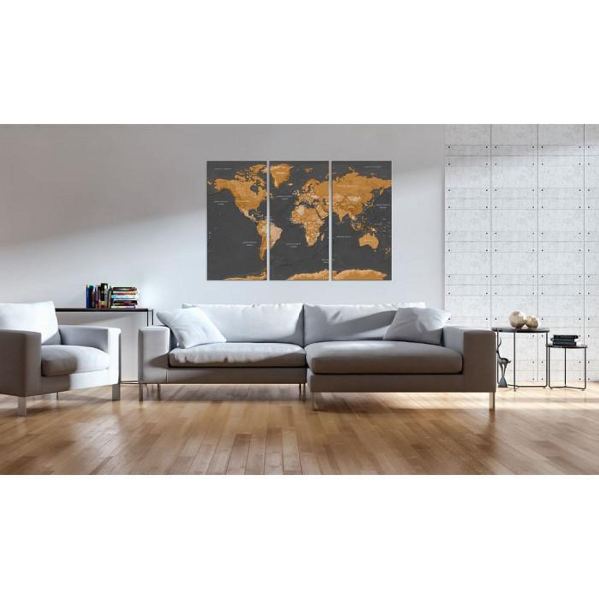 Paris Prix Tableau Imprimé  World Map : Modern Aesthetics
