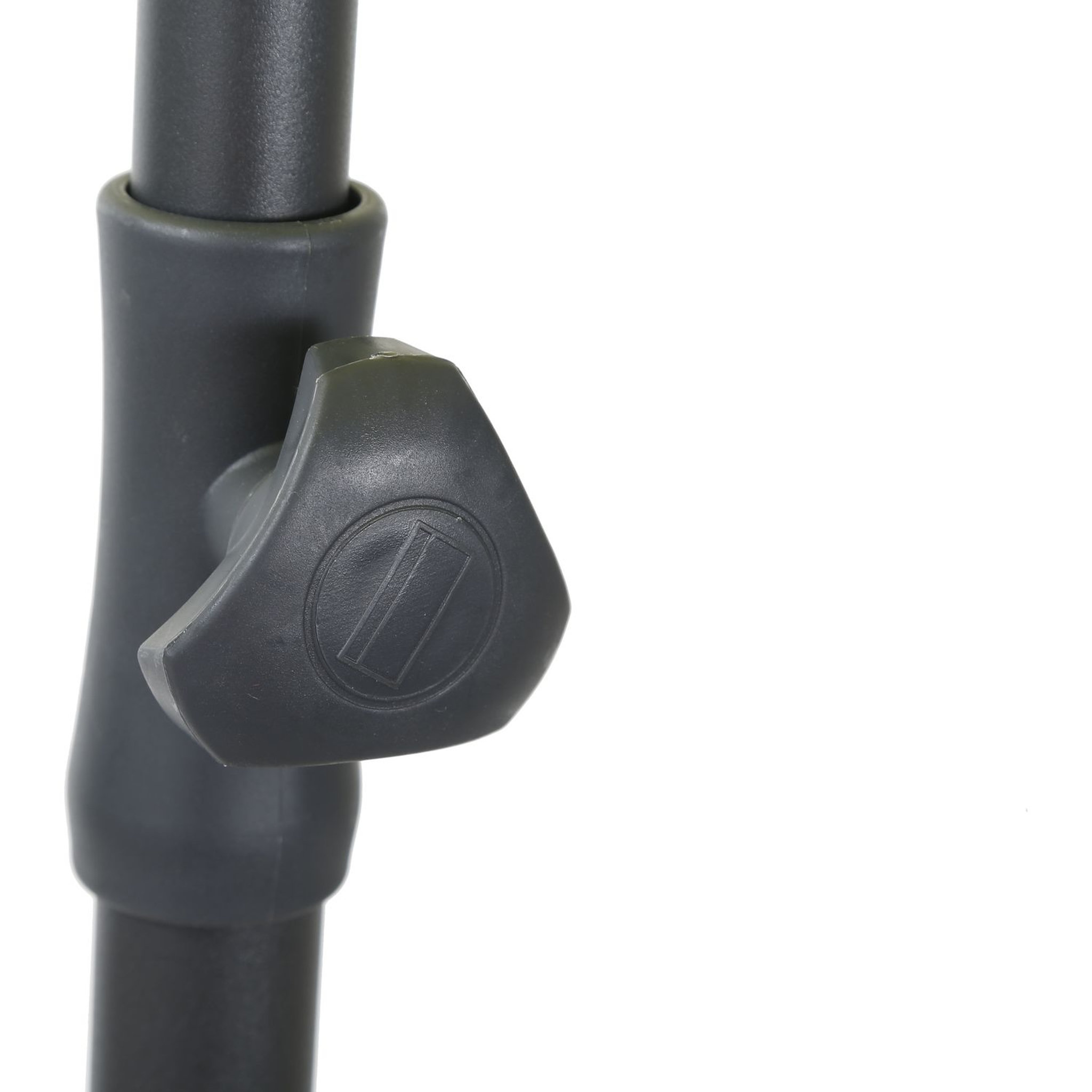 Voir la diapositive 4 : FAVEX Parasol droit diam 2m taupe ELENA