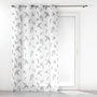 Voir la diapositive 1 : Paris Prix Rideau Voilage à Œillets Imprimé  Envolia  140x240cm Blanc