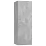 VIDAXL Meubles TV 4 pcs Gris beton 30,5x30x90 cm Agglomere