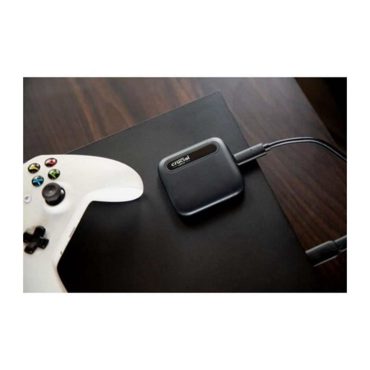 Crucial SSD Externe - CRUCIAL - X6 Portable SSD - 2To - USB-C CT2000X6SSD9