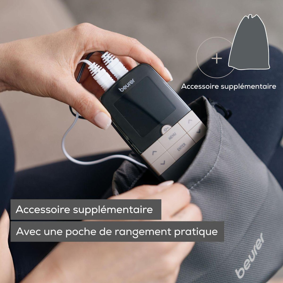 Beurer Appareil électrostimulation EM 1 R Relief+