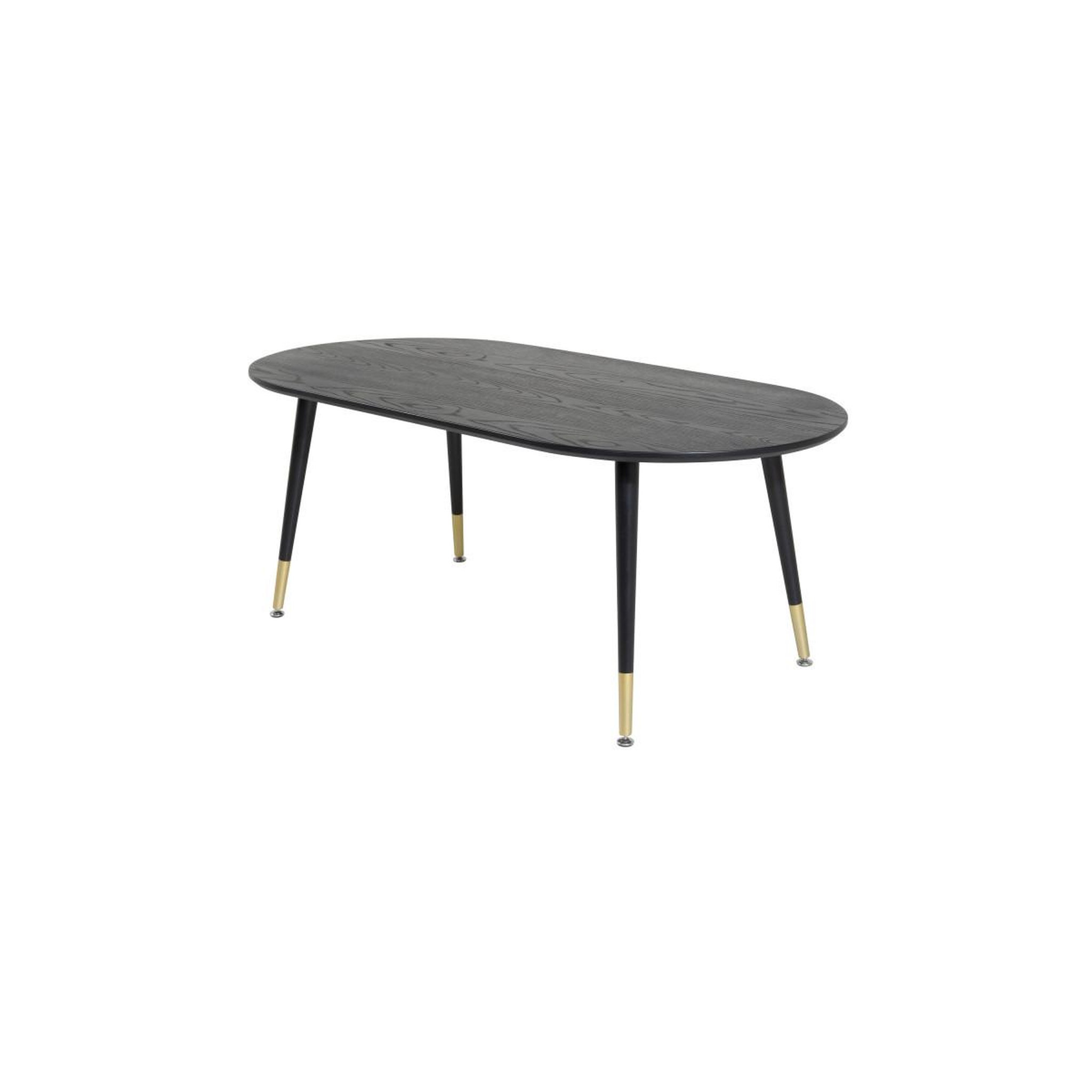 Voir la diapositive 3 : Paris Prix Table basse ovale  dipp  120cm noir