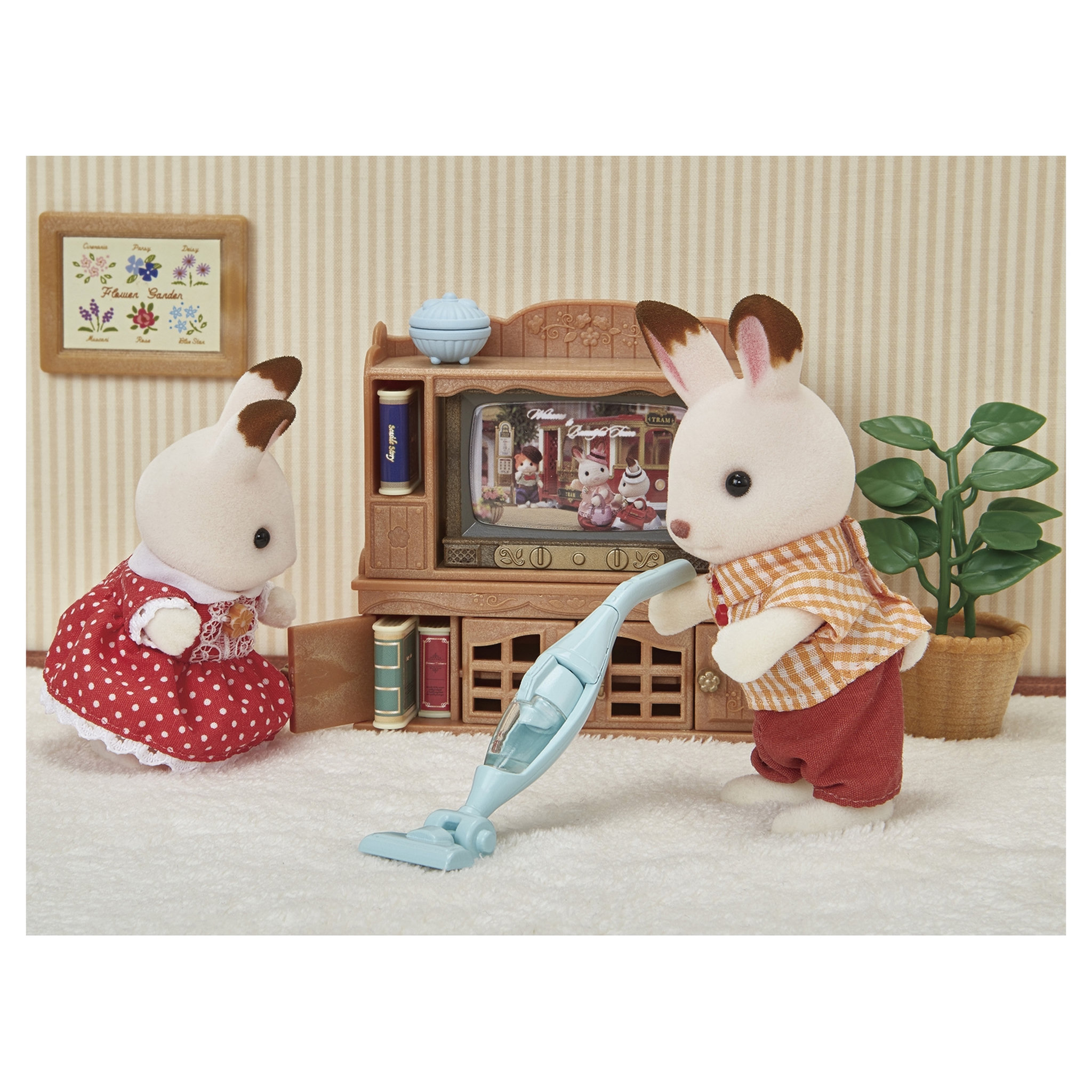 Voir la diapositive 5 : Sylvanian families Machine à laver et aspirateur - Sylvanian Families