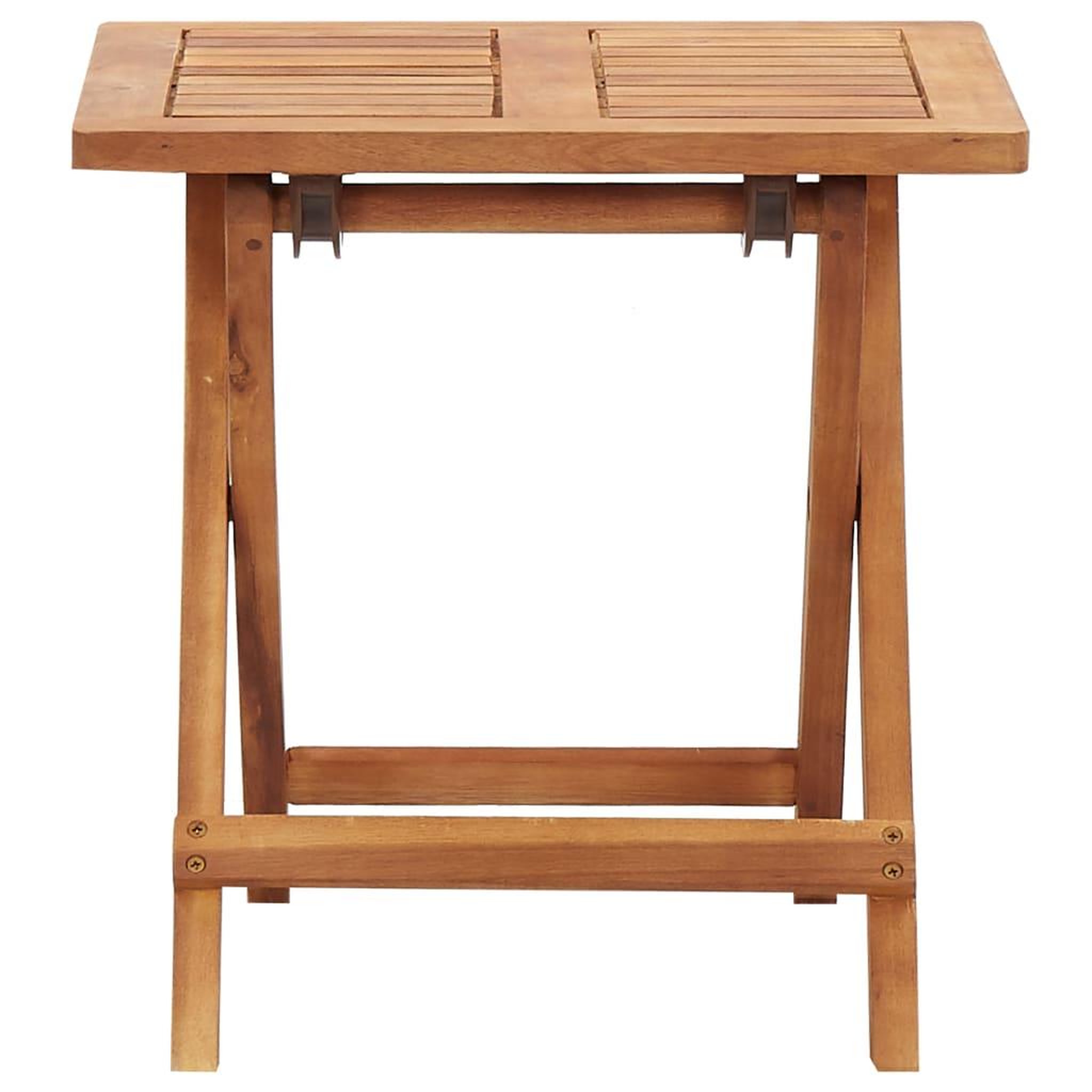 Voir la diapositive 2 : VIDAXL Table pliable de jardin 40x40x40 cm bois d'acacia massif
