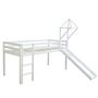 Voir la diapositive 2 : HomeStyle4U Lit 90x200 cm avec tour - printemps