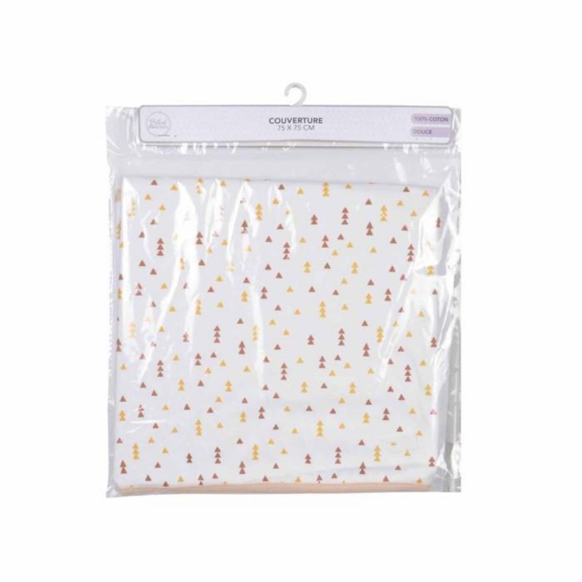 Paris Prix Couverture Bébé en Coton  Forêt  75cm Beige