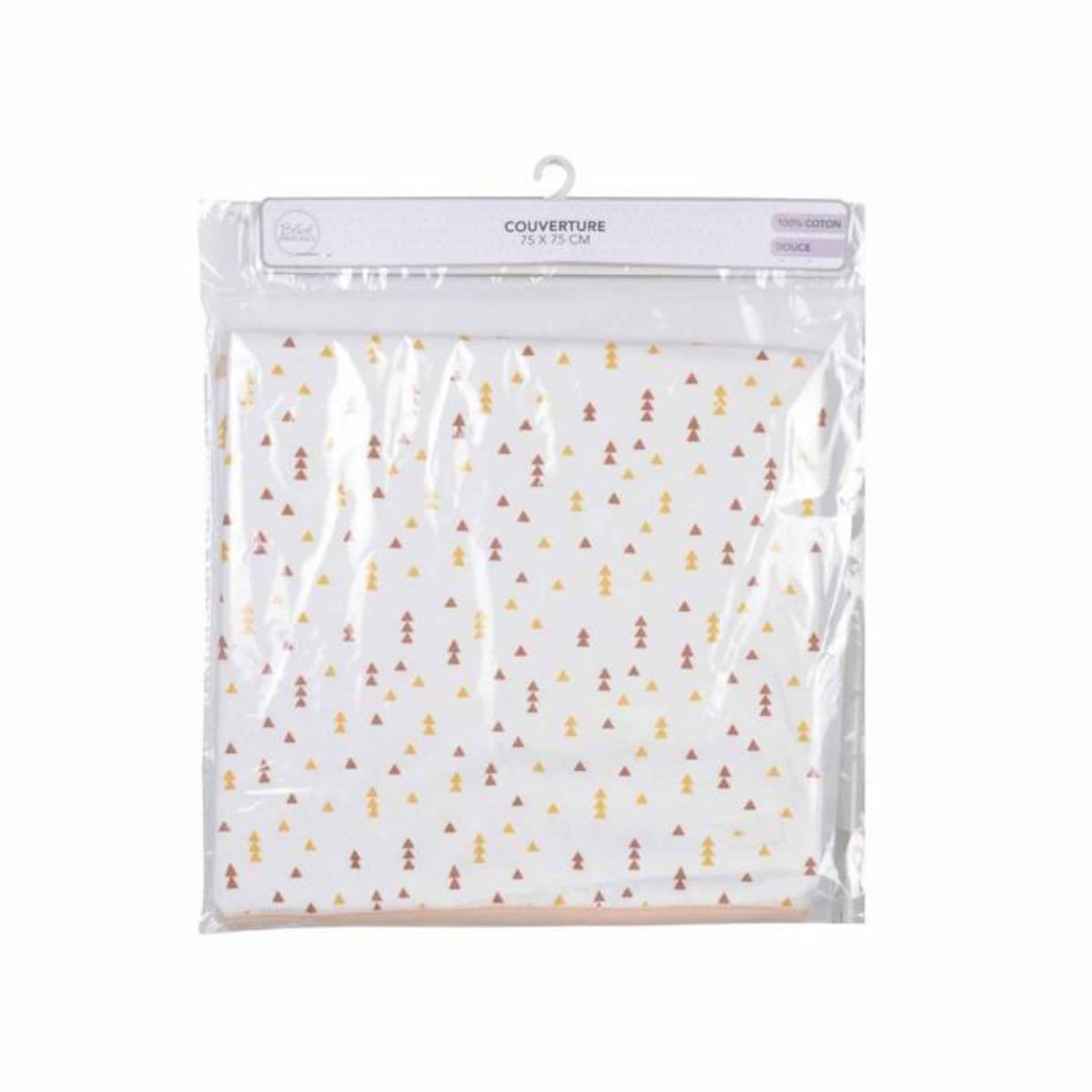 Paris Prix Couverture Bébé en Coton  Forêt  75cm Beige