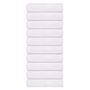 Voir la diapositive 1 : VIDAXL Serviettes de bain 10 pcs blanc 100x150 cm 360 g m² 100% coton
