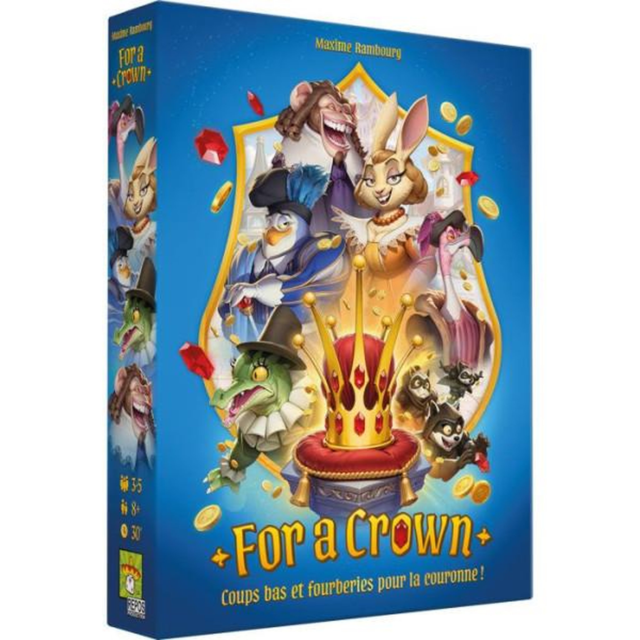 Asmodee REPOS PRODUCTION Jeu de société Fairy Ring - 2 a 4 joueurs - des 10 ans - 30 minutes - jeu de plateau - stratégie draft