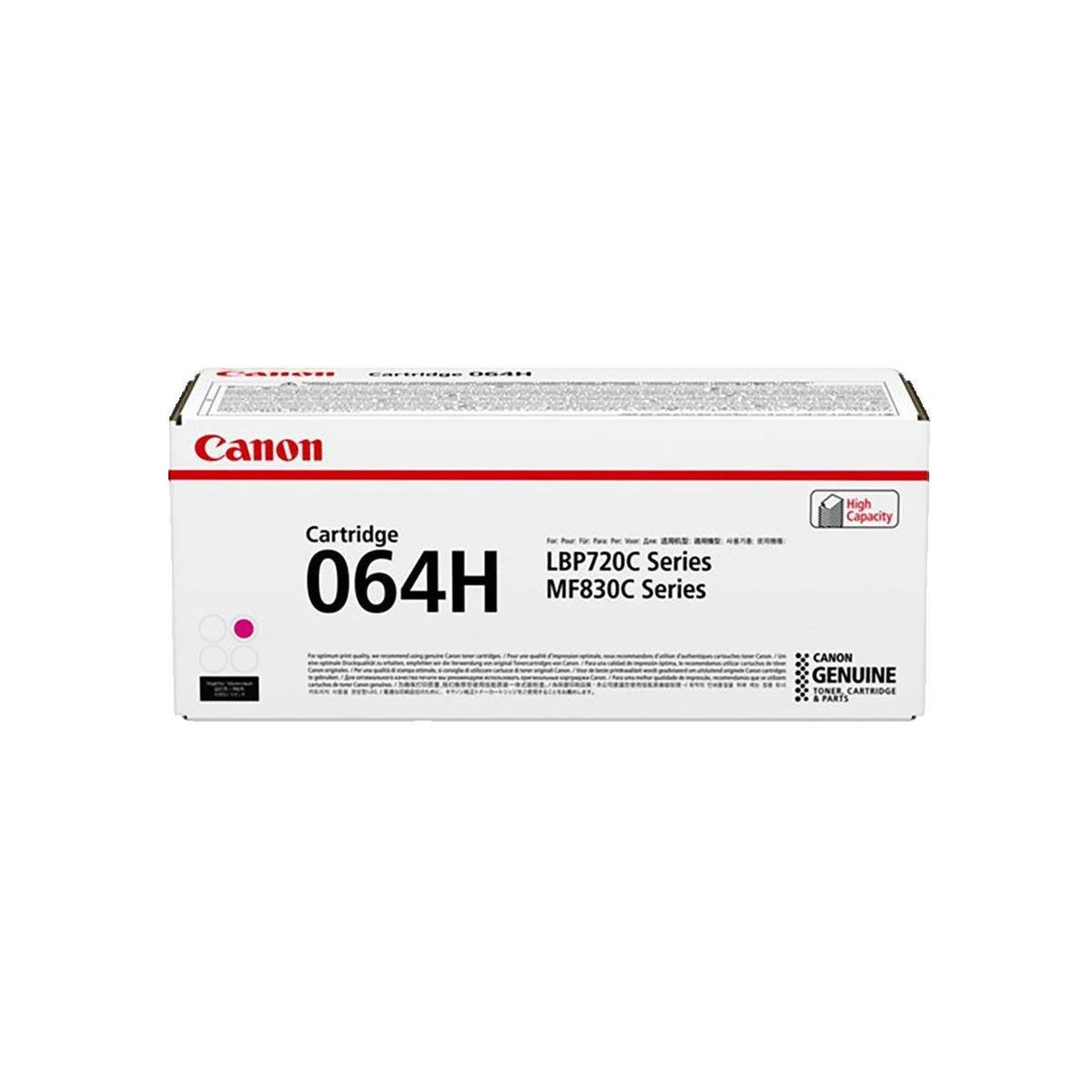Canon Cartouche de toner Canon 064H magenta