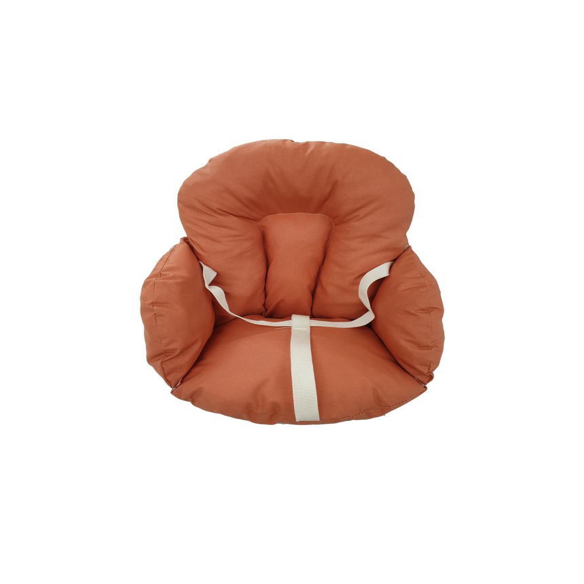 Voir la diapositive 1 : CH'TI BOUT Coussin de chaise + sangles de matien - coton a enduction acrylique