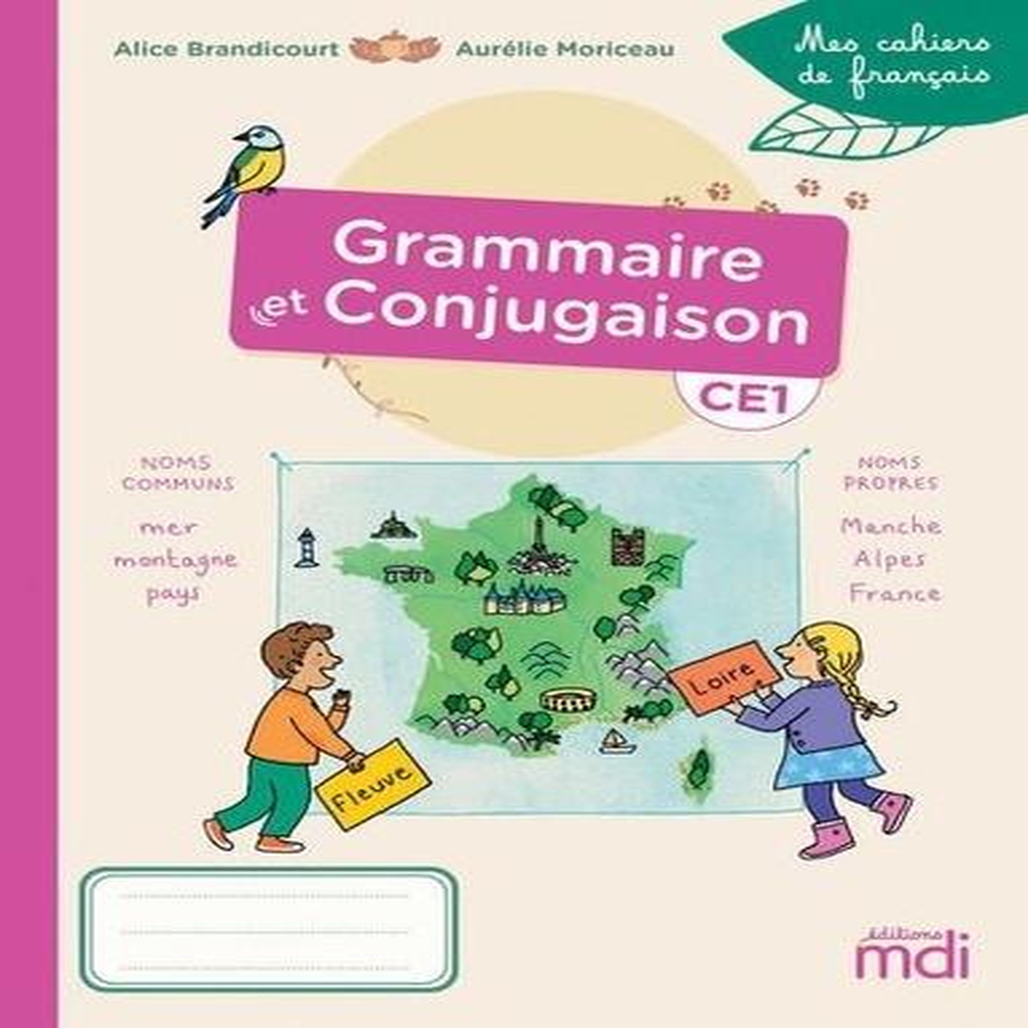 GRAMMAIRE ET CONJUGAISON CE1, Brandicourt Alice