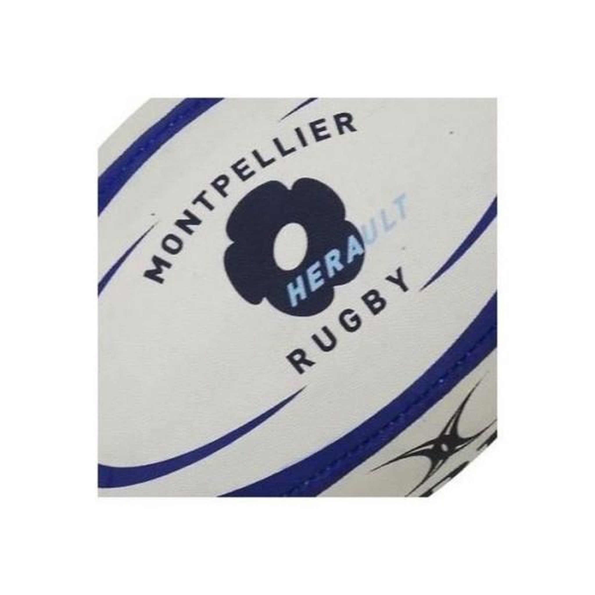 Voir la diapositive 2 : GILBERT GILBERT Ballon de rugby REPLICA - Montpellier - Taille 5