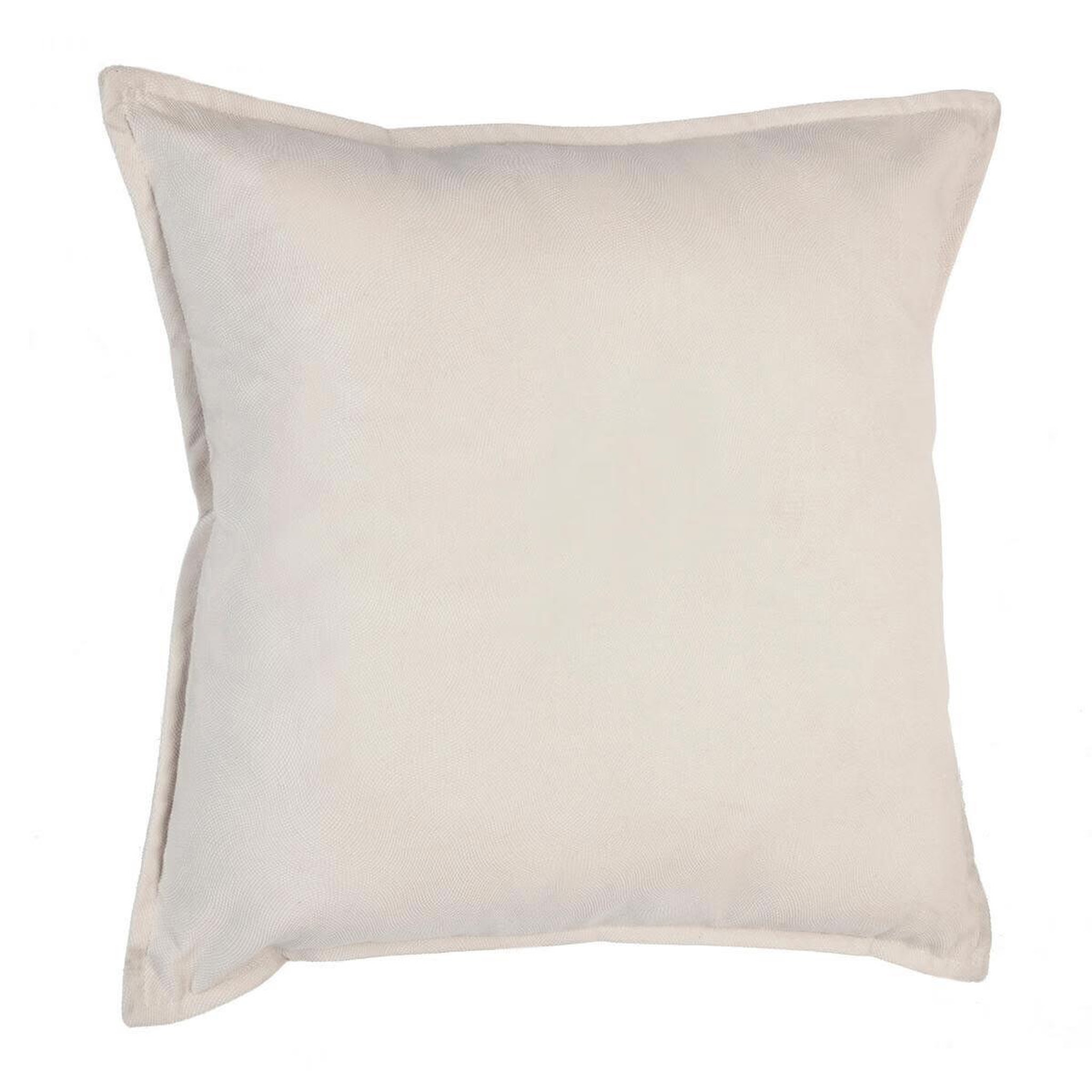 ATMOSPHERA Coussin déhoussable  lilou  45x45cm ivoire