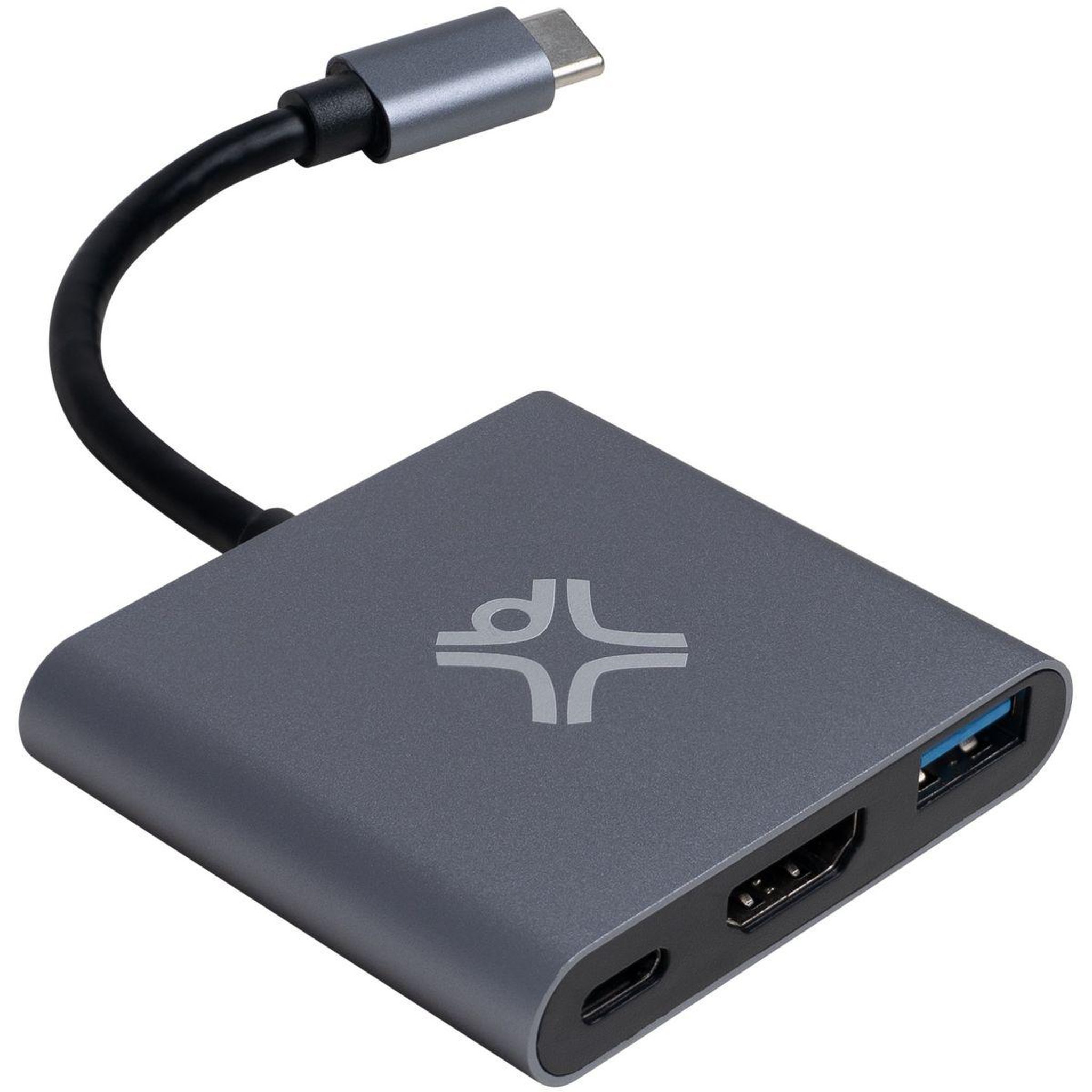 Voir la diapositive 1 : XTREMEMAC Hub USB C USB-C 3 en 1
