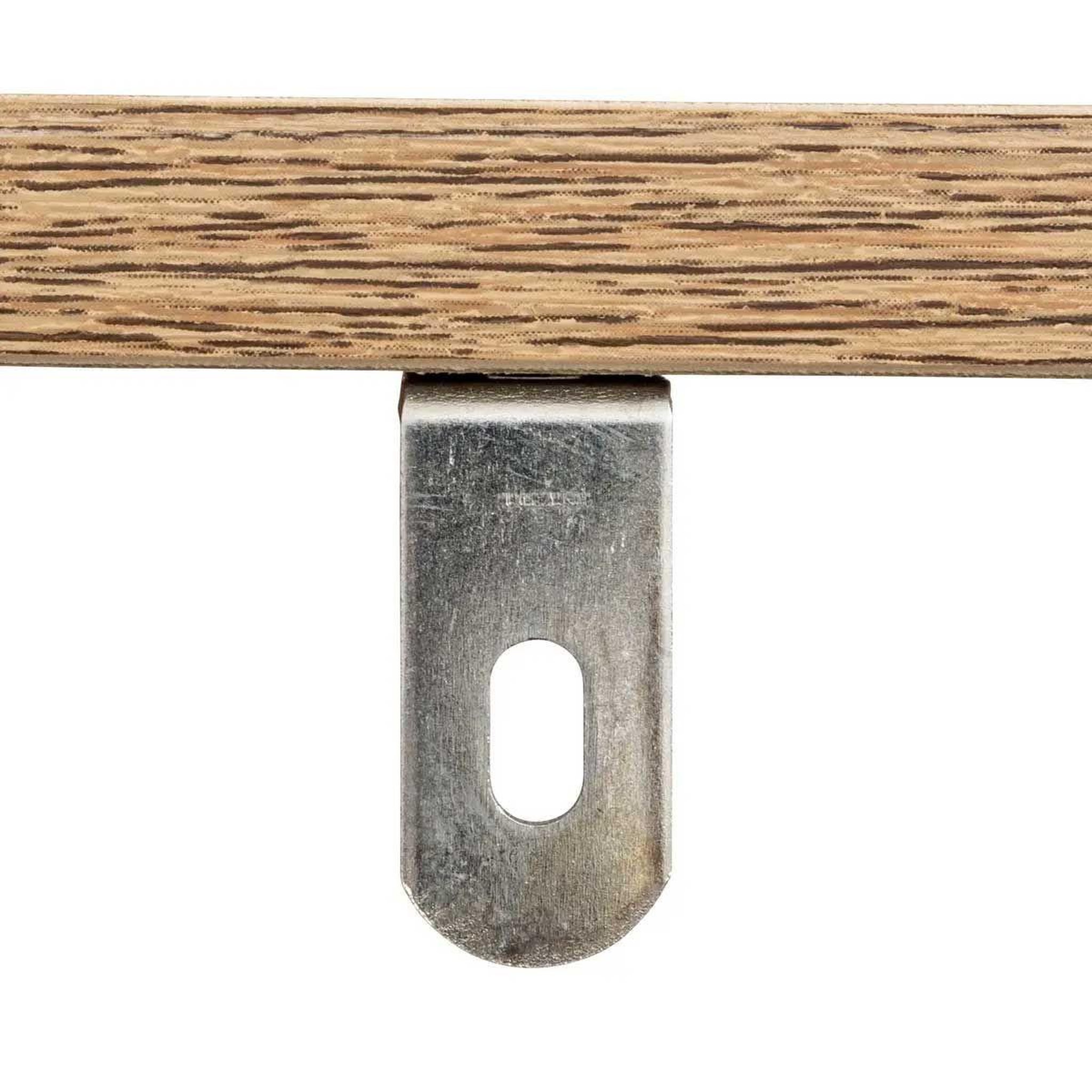 Voir la diapositive 2 : FIVE Étagère double 5 niveaux  novia  179cm naturel