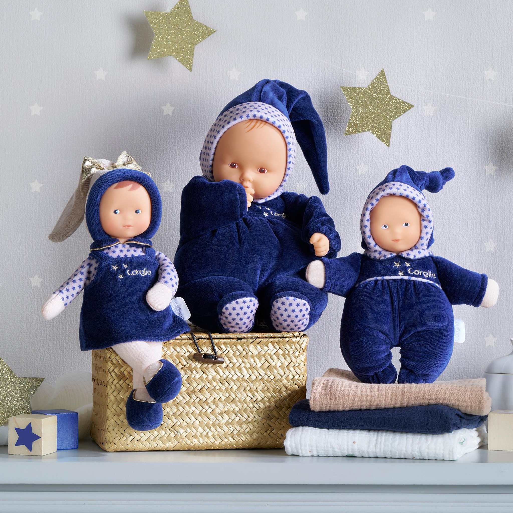 Voir la diapositive 4 : Corolle Doudou Babidoux Marine Rêves d'Étoiles