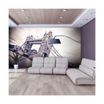 Paris Prix Papier Peint  Tower Bridge. Coloris disponibles : Multicolore