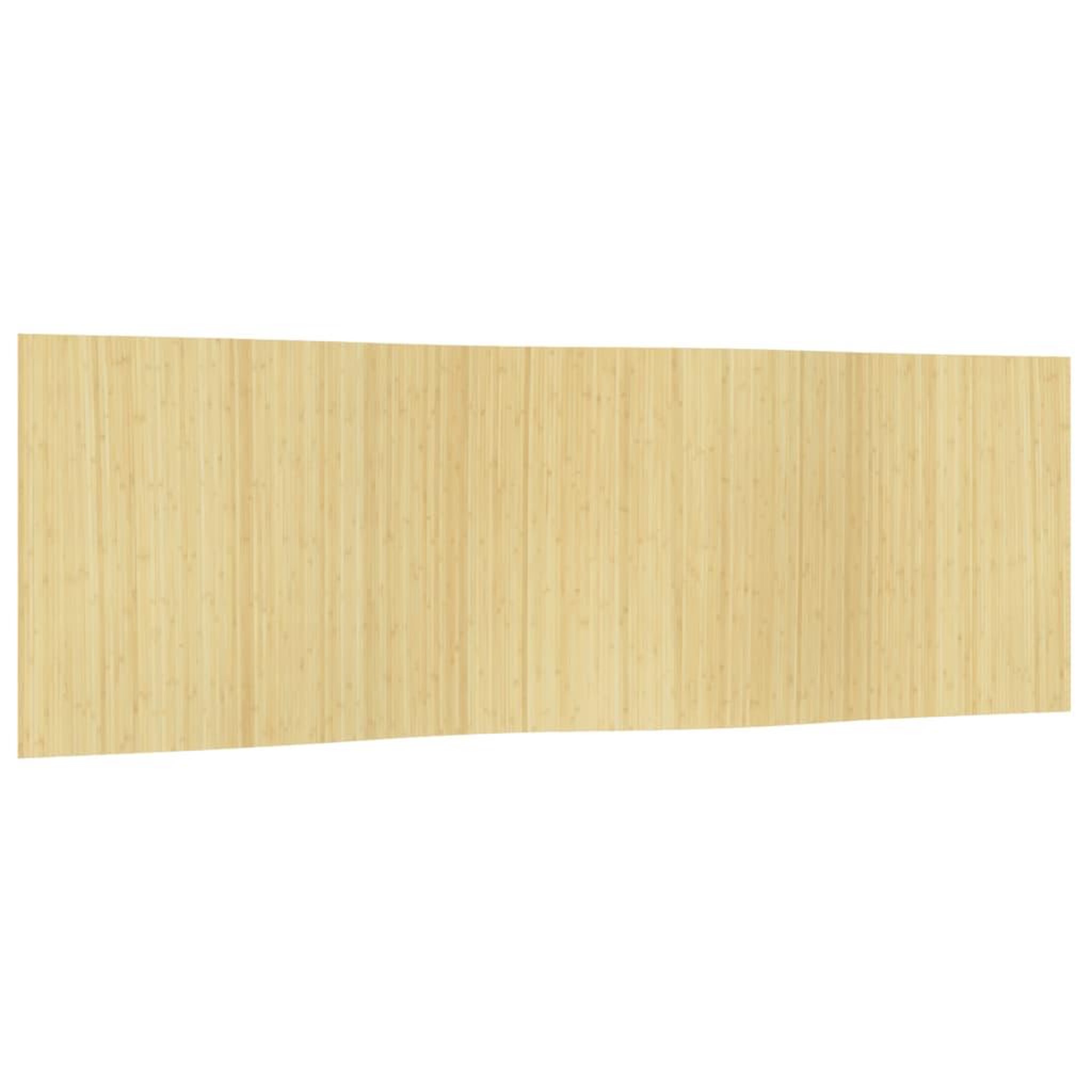 Voir la diapositive 2 : VIDAXL Cloison de separation naturel clair 165x600 cm bambou