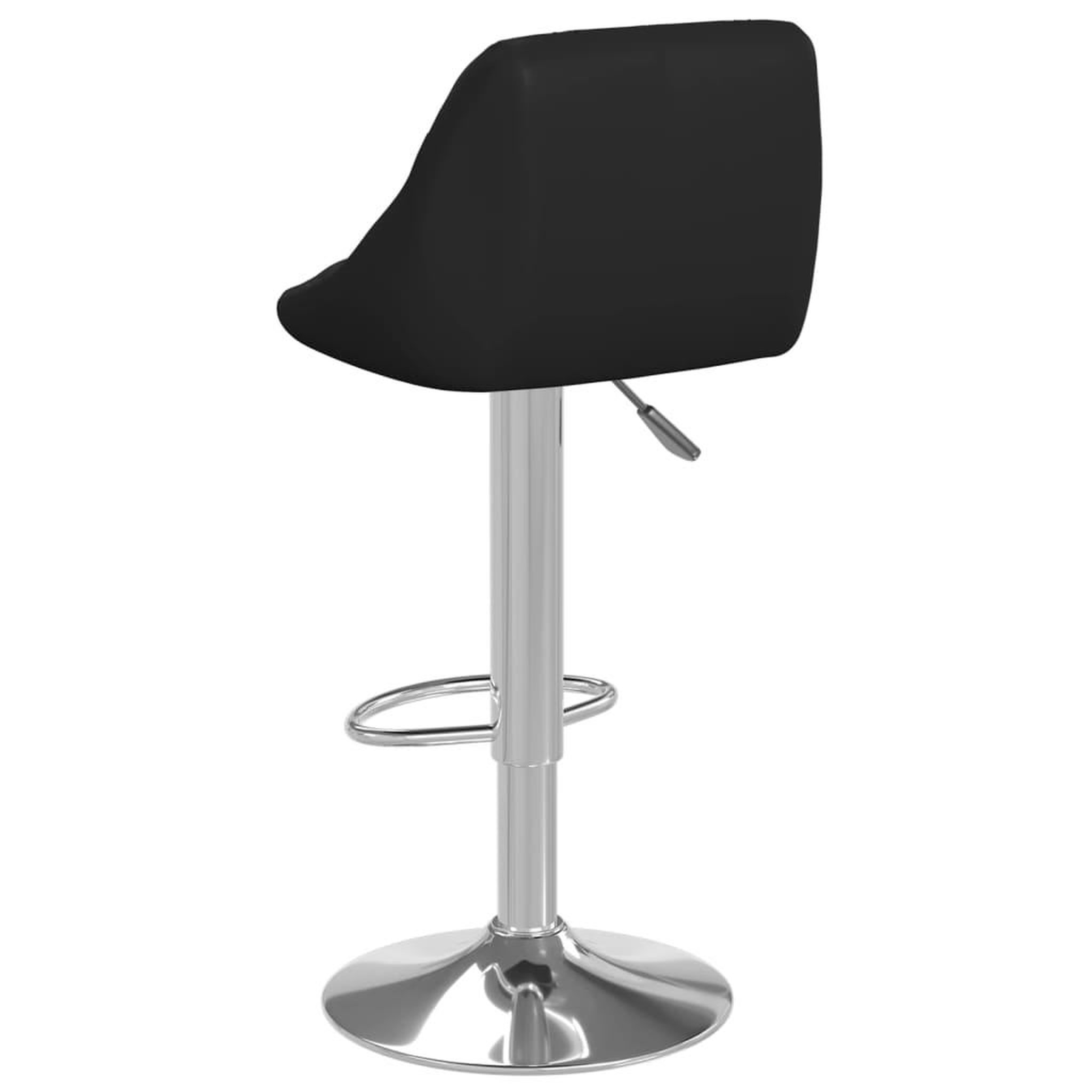 Voir la diapositive 4 : VIDAXL Tabouret de bar noir similicuir