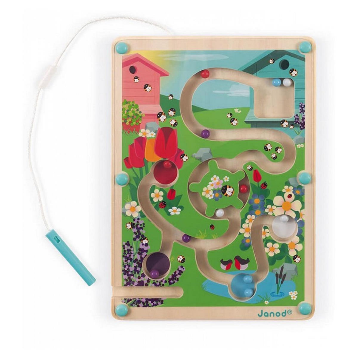 Juratoys-Janod Labyrinthe a billes Ruche