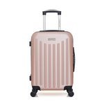 AMERICAN TRAVEL AMERICAN TRAVEL - Valise Cabine BROOKLYN 55 cm 4 Roues. Coloris disponibles : Bleu, Gris, Vert, Rose, Rouge, Beige, Noir