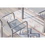 Voir la diapositive 4 : CONCEPT USINE Table de jardin extensible 6 chaises et 2 fauteuils en alu MEZZANE